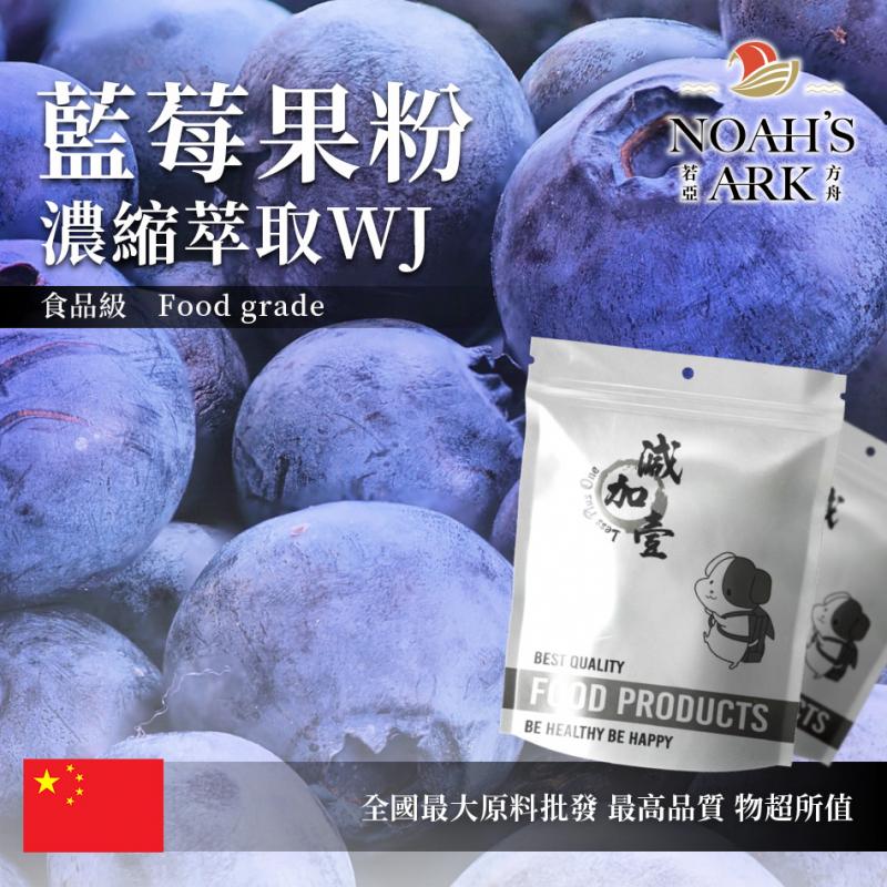 若亞方舟 藍莓果粉-濃縮萃取 WJ 中國 保健原料 食品原料